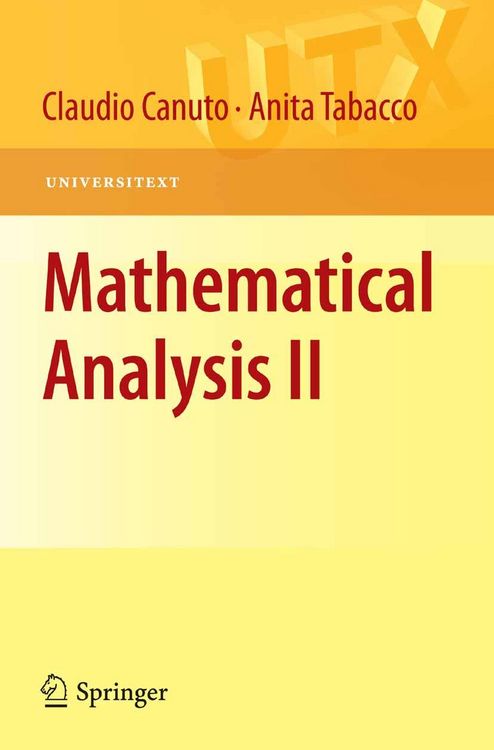 Produktbild: Mathematical Analysis II