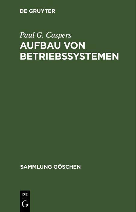 Produktbild: Aufbau von Betriebssystemen
