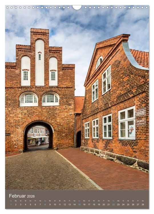 Produktbild: L&Uuml;BECKER BUCHT Historische Orte und Strandidylle (Wandkalender 2026 DIN A3 hoch), CALVENDO Monatskalender
