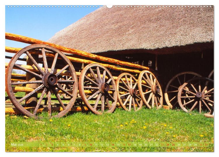 Produktbild: Landwirtschaft Natur pur Mecklenburg-Vorpommern (Wandkalender 2026 DIN A2 quer), CALVENDO Monatskalender