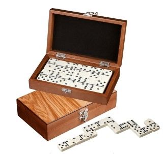 Domino - Doppel 12 Mit Metallbox