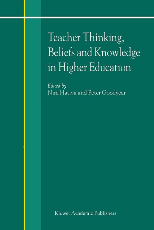 Produktbild: Teacher Thinking, Beliefs and Knowledge in Higher Education