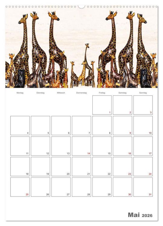 Produktbild: Sansibar - Reiseplaner (hochwertiger Premium Wandkalender 2026 DIN A2 hoch), Kunstdruck in Hochglanz