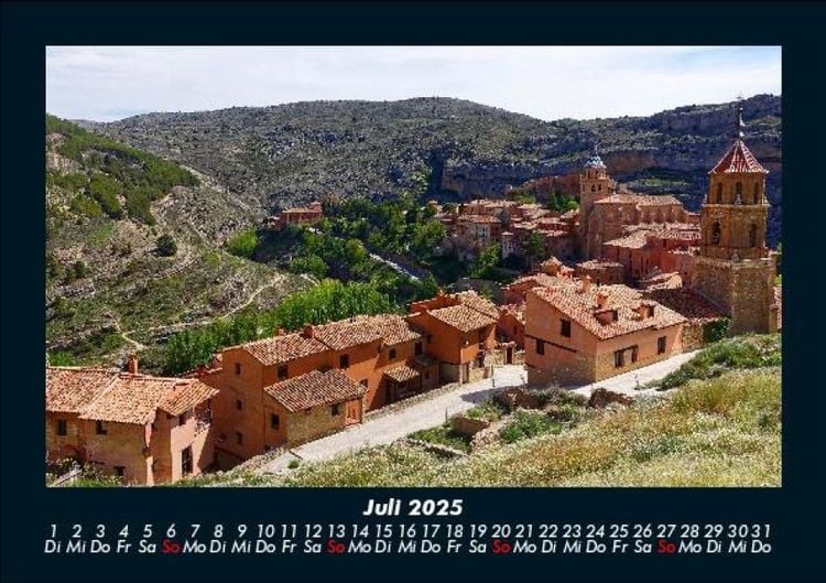 Produktbild: Berge 2025 Fotokalender DIN A5
