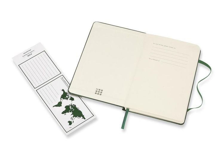 Produktbild: Moleskine Notizbuch Pocket/A6, Liniert, Myrtengr&uuml;n