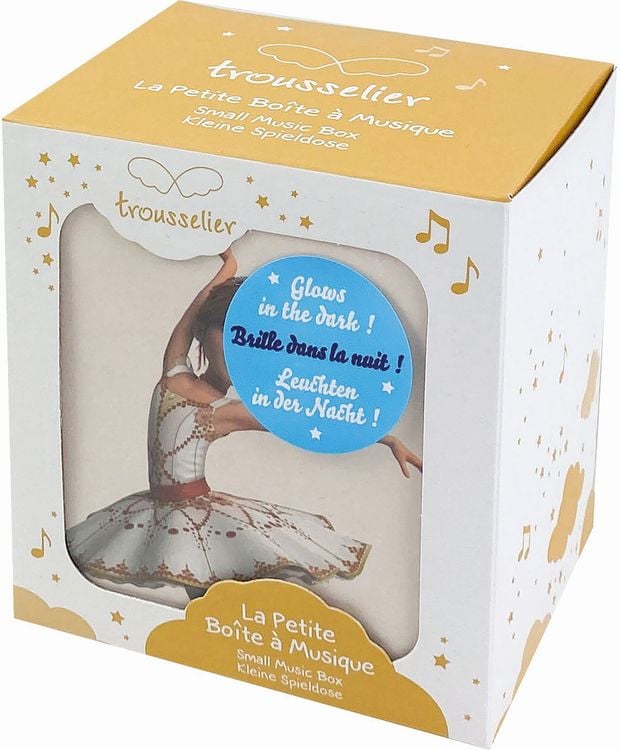Produktbild: TROUSSELIER - Musikspieldose mit Schublade, Ballerina, nachtleuchtend