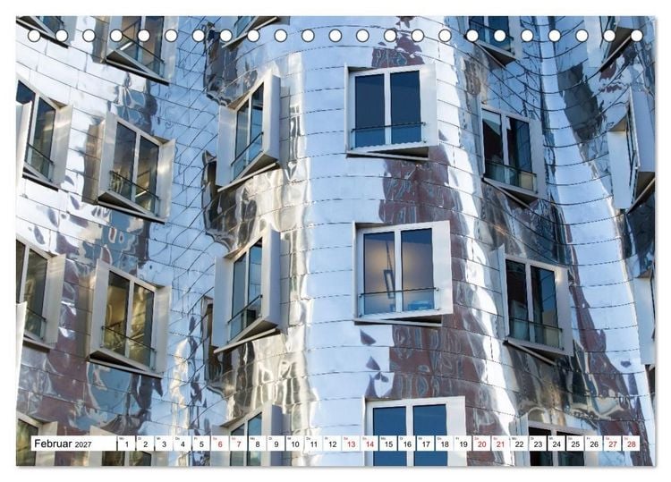 Produktbild: D&uuml;sseldorf - Momente einer Reise (Tischkalender 2027 DIN A5 quer), CALVENDO Monatskalender