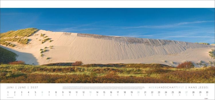 Produktbild: Meerlandschaft SYLT Kalender 2027 - Hans Jessel