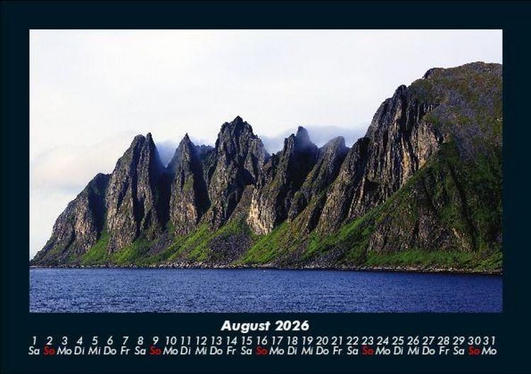 Produktbild: Bergige Welten 2026 Fotokalender DIN A5