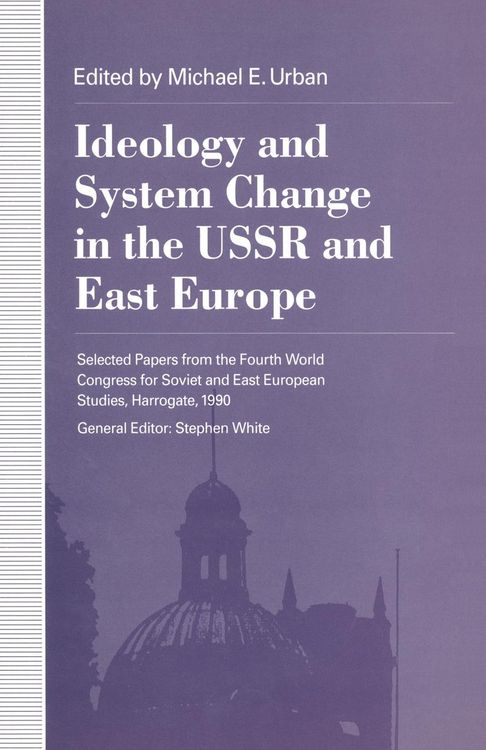 Produktbild: Ideology and System Change in the USSR and East Europe