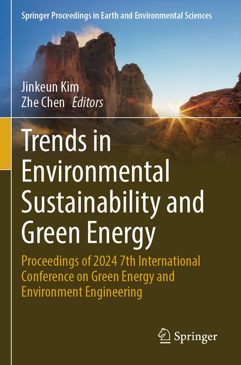 Produktbild: Trends in Environmental Sustainability and Green Energy