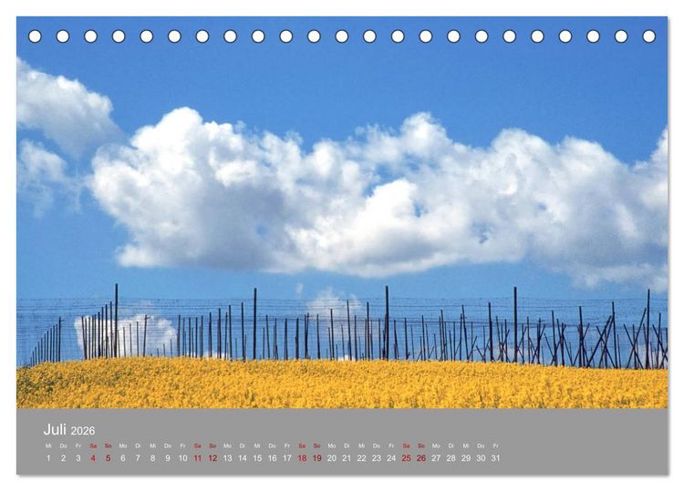Produktbild: Hallertau (Tischkalender 2026 DIN A5 quer), CALVENDO Monatskalender
