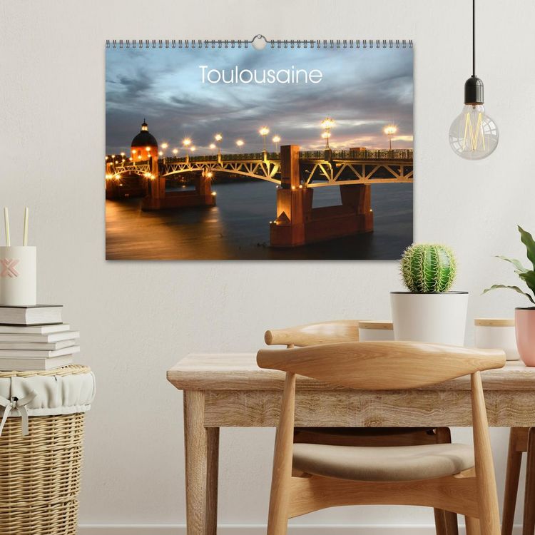 Produktbild: Toulousaine (Calendrier mural 2026 DIN A3 vertical), CALVENDO calendrier mensuel