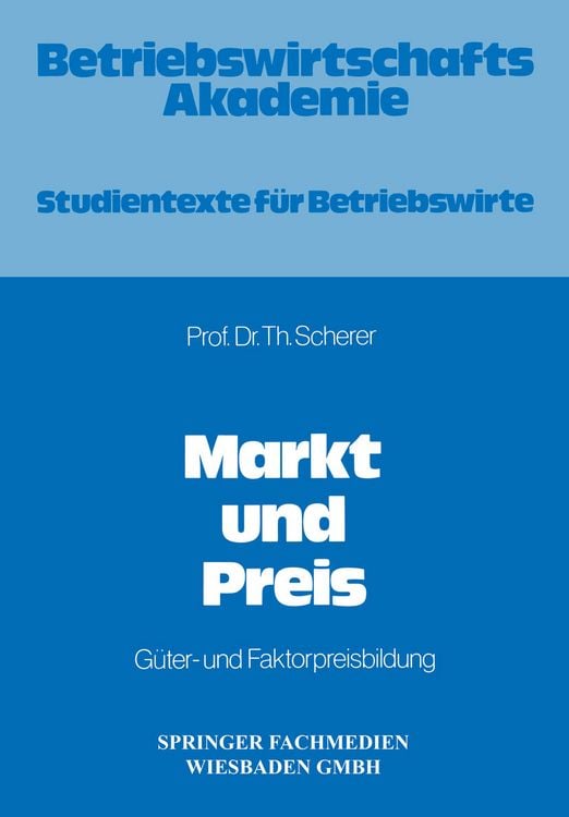 Produktbild: Markt und Preis