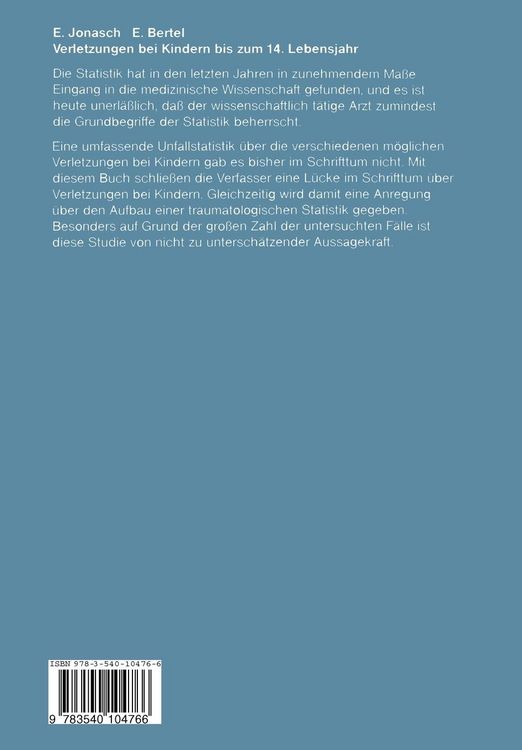 Produktbild: Verletzungen bei Kindern bis zum 14. Lebensjahr