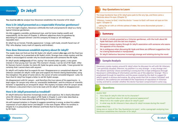Produktbild: Collins Snap Revision Text Guides - Dr Jekyll and MR Hyde: Aqa GCSE English Literature