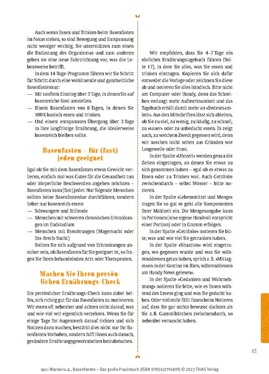 Produktbild: Basenfasten - Das gro&szlig;e Praxisbuch