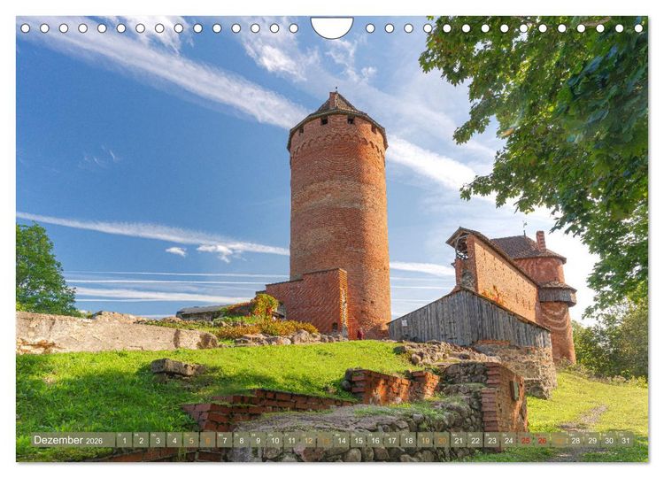 Produktbild: Tallinn-Riga-Vilnius-Memel, eine Traumreise durch das Baltikum. (Wandkalender 2026 DIN A4 quer), CALVENDO Monatskalender