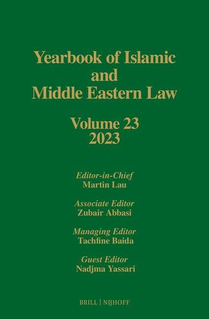 Produktbild: Yearbook of Islamic and Middle Eastern Law, Volume 22 (2021-2022)
