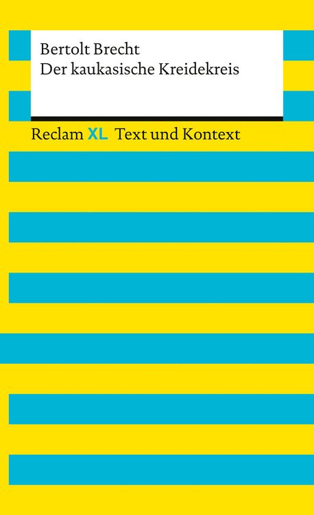 Produktbild: Der kaukasische Kreidekreis. Textausgabe mit Kommentar und Materialien