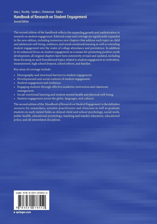 Produktbild: Handbook of Research on Student Engagement