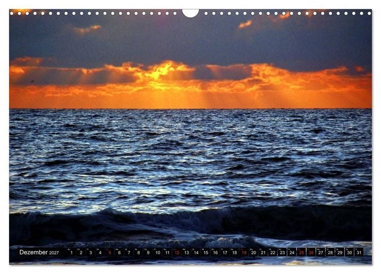 Produktbild: J&uuml;tland in D&auml;nemark - Von Henne Strand bis Blavand (Wandkalender 2027 DIN A3 quer), CALVENDO Monatskalender