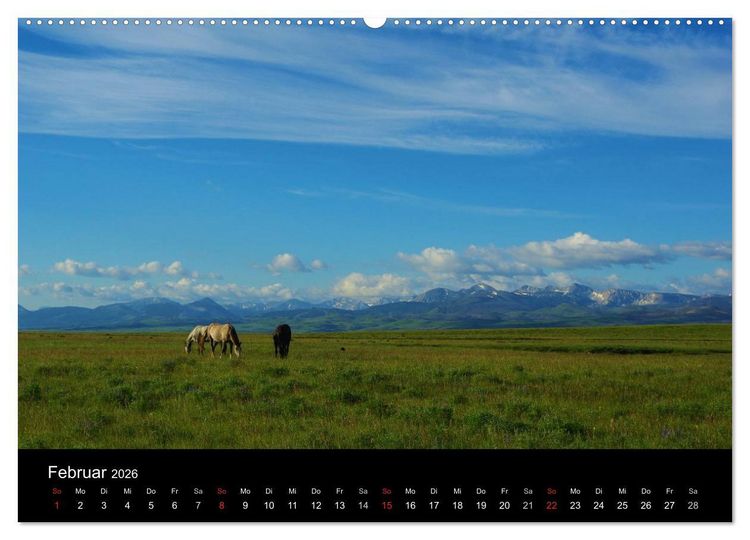 Produktbild: Montana! (Wandkalender 2026 DIN A2 quer), CALVENDO Monatskalender