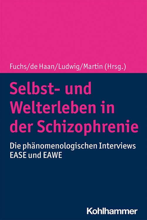 Produktbild: Selbst- und Welterleben in der Schizophrenie