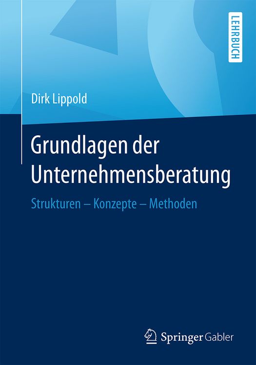 Produktbild: Grundlagen der Unternehmensberatung