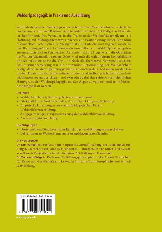 Produktbild: Waldorfp&auml;dagogik in Praxis und Ausbildung