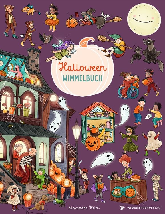 Produktbild: Halloween Wimmelbuch
