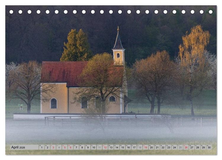 Produktbild: F&uuml;rstenfeldbruck und Umgebung (Tischkalender 2026 DIN A5 quer), CALVENDO Monatskalender