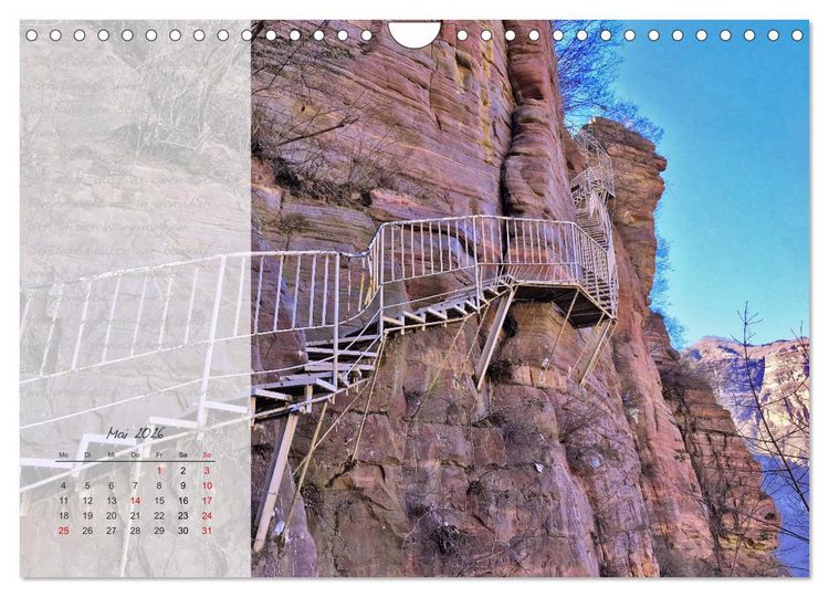 Produktbild: Geheimnisvolles China 2026 (Wandkalender 2026 DIN A4 quer), CALVENDO Monatskalender