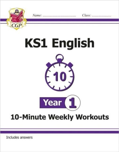 Produktbild: KS1 Year 1 English 10-Minute Weekly Workouts