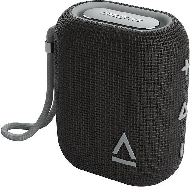 Produktbild: CREATIVE MuVo Flex tragbarer, wasserfester Bluetooth Lautsprecher, schwarz