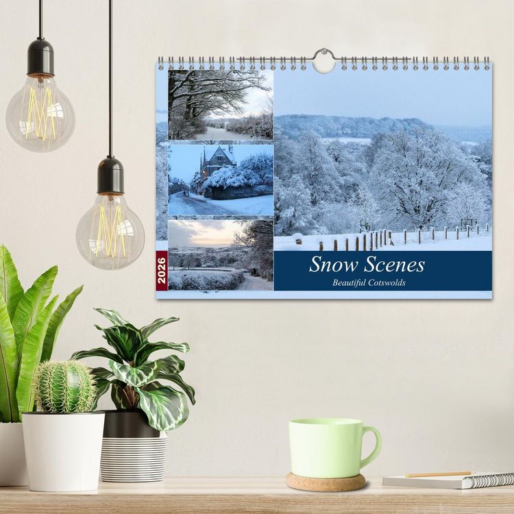 Produktbild: Snow Scenes (Wall Calendar 2026 DIN A4 landscape), CALVENDO 12 Month Wall Calendar