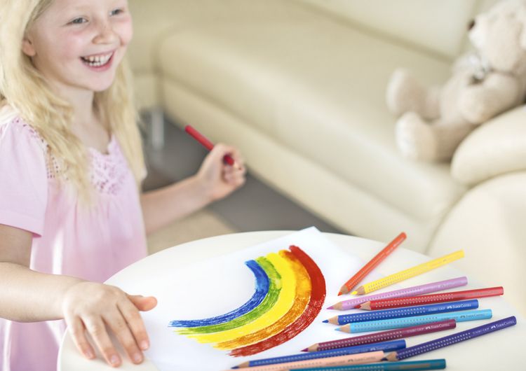 Produktbild: Faber-Castell Buntstifte Jumbo Grip, 12er Set