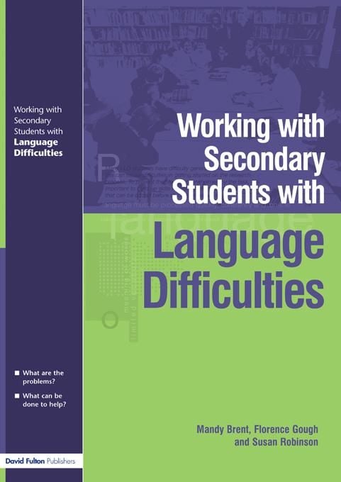 Produktbild: Working with Secondary Students who have Language Difficulties