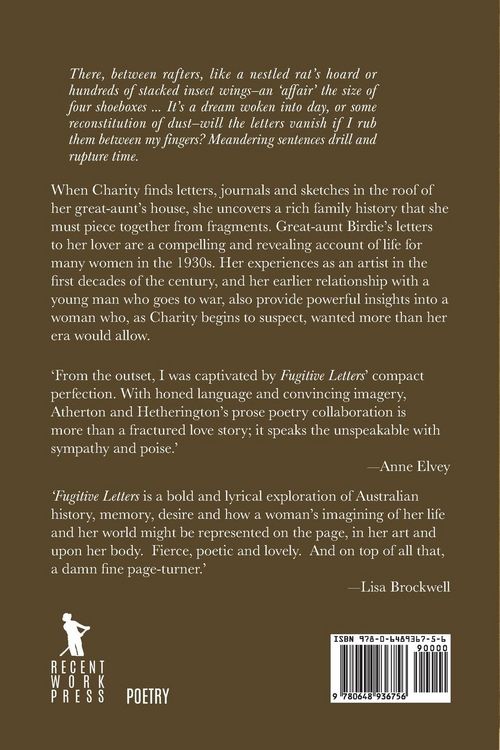 Produktbild: Fugitive Letters