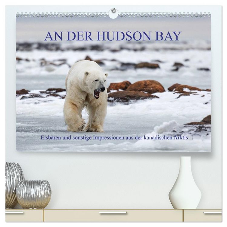 Produktbild: AN DER HUDSON BAY (hochwertiger Premium Wandkalender 2026 DIN A2 quer), Kunstdruck in Hochglanz