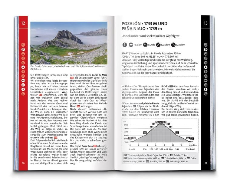 Produktbild: KOMPASS Wanderf&uuml;hrer Picos de Europa, 55 Touren
