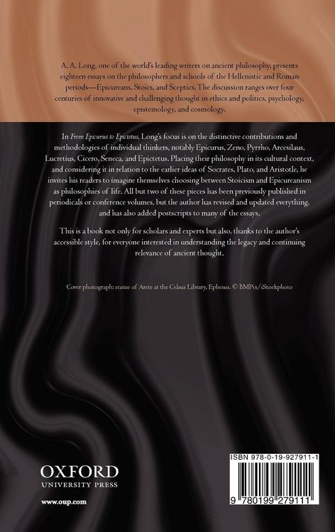 Produktbild: From Epicurus to Epictetus