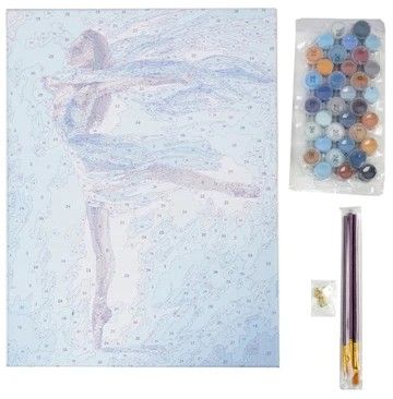 Produktbild: Craft Buddy PBN-3030-023 - Paint by Numbers, Dance in a Dream, 30x40cm, Malen nach Zahlen