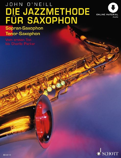 Produktbild: Die Jazzmethode f&uuml;r Saxophon. Ausgabe mit Online-Audiodatei