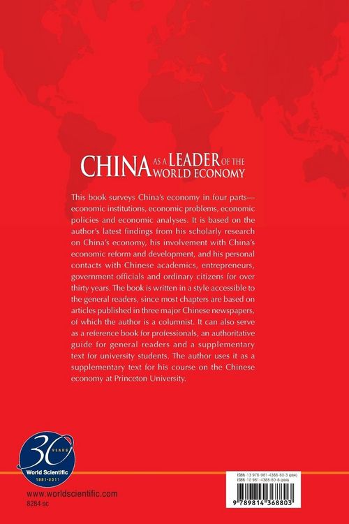 Produktbild: China As a Leader Of The World Economy