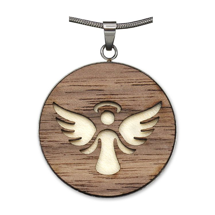 Produktbild: Holzschmuck "Waldzeichen" Schutzengel