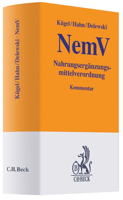 Produktbild: Nahrungserg&auml;nzungsmittel-Verordnung. NemV