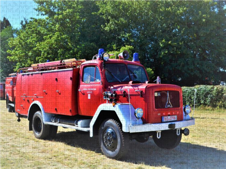 Produktbild: CALVENDO Puzzle Magirus Deutz - 150 D 10 A - 1965 1000 Teile Lege-Gr&ouml;&szlig;e 64 x 48 cm Foto-Puzzle Bild von G&uuml;nther Kl&uuml;nder