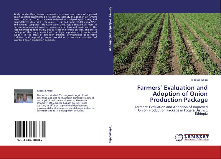 Produktbild: Farmers' Evaluation and Adoption of Onion Production Package