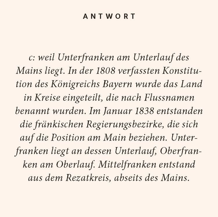 Produktbild: Unterfranken-Quiz